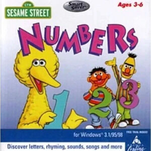 Sesame Street Numbers PC Game 1998